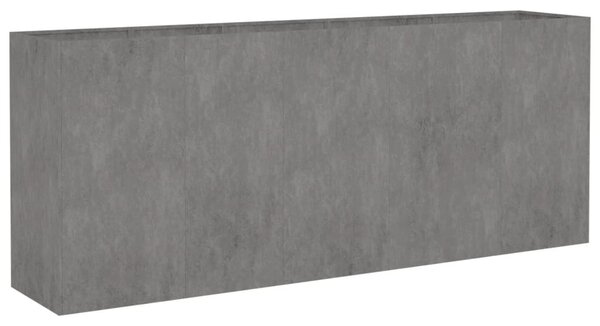 Corten acél kerti magaságyás 200x40x80 cm