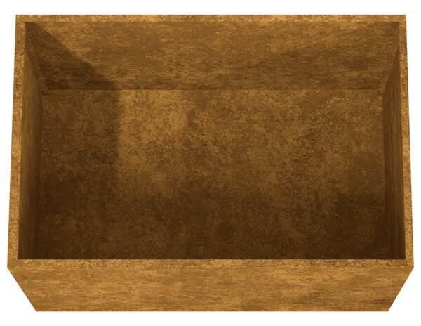 Corten acél növénytartó 62x47x46 cm
