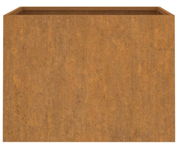 Corten acél növénytartó 62x47x46 cm