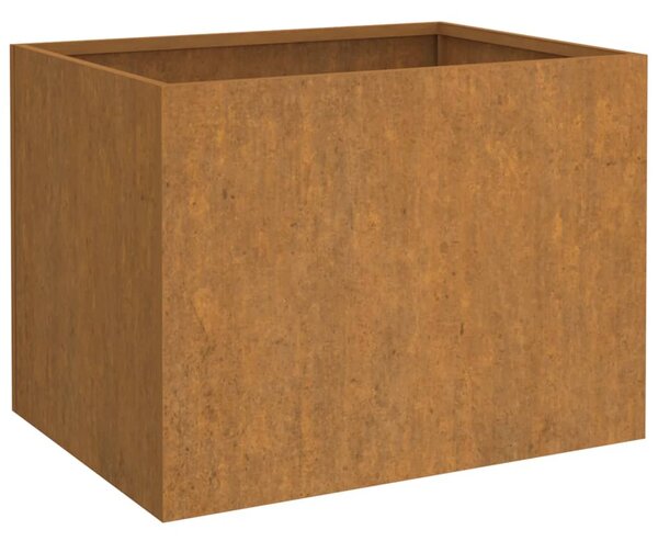 Corten acél növénytartó 62x47x46 cm