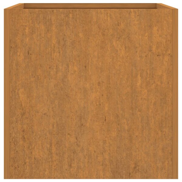 Corten acél növénytartó 62x47x46 cm