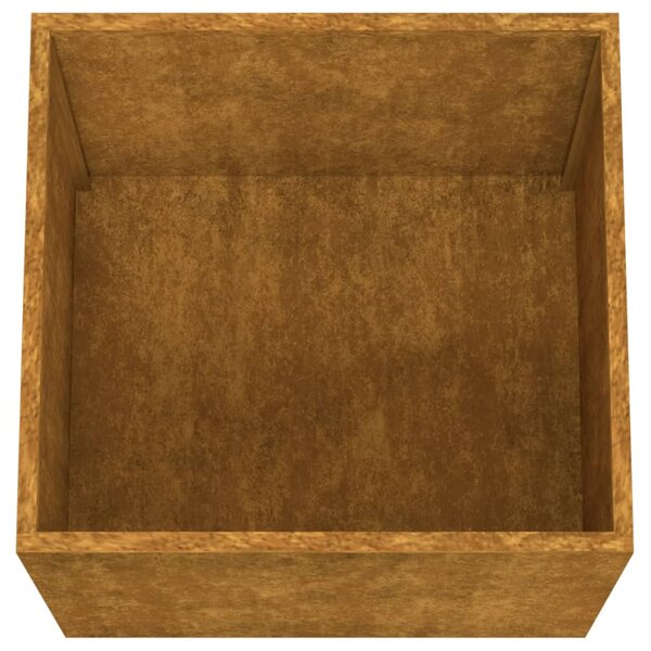 Corten acél növénytartó 32 x 30 x 29 cm