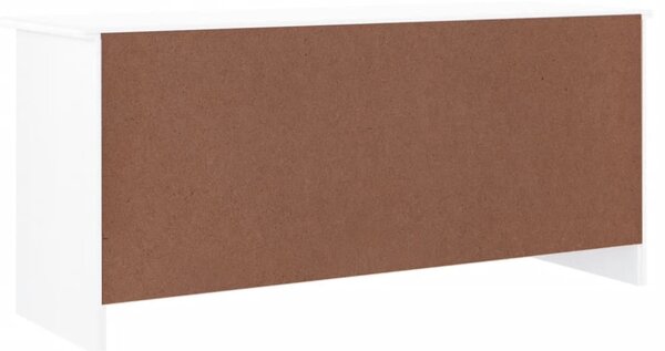 ALTA fehér tömör fenyőfa cipőszekrény 100x35x45 cm