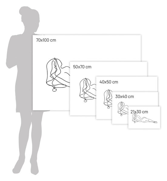 Figure Line III poszter