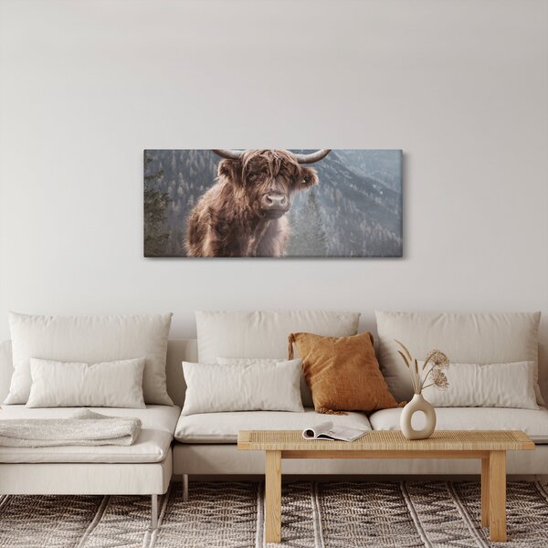 Kép - Highlander tehén (120x50 cm)