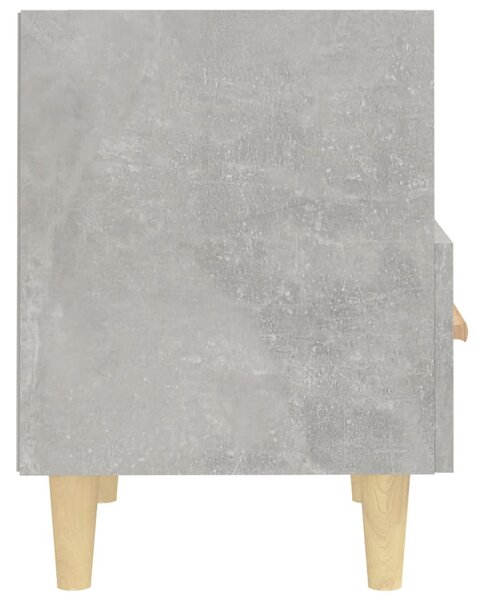 2 db betonszürke éjjeliszekrény 40x35x47 cm