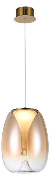Design csillár Pamela 27 sárgaréz