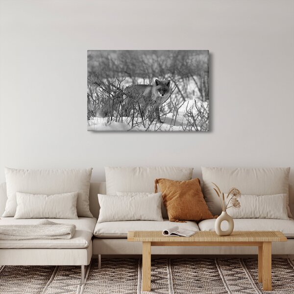 Kép - Róka télen (90x60 cm)