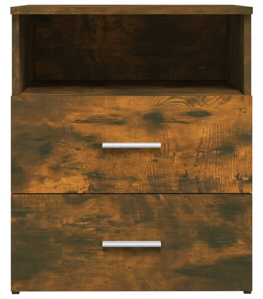 2 db füstös tölgy színű éjjeliszekrény 50 x 32 x 60 cm