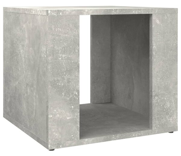 Betonszürke szerelt fa éjjeliszekrény 41 x 40 x 36 cm