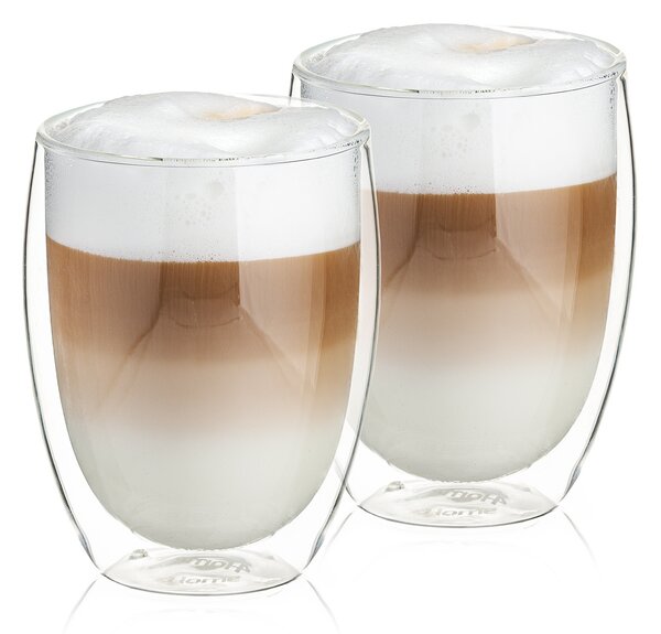 4Home Hot&Cool Thermo lattés pohár, 350 ml, 2 db