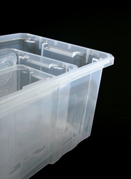 Cargobox 600 Átlátszó Tárolódoboz, 5db-os csomag