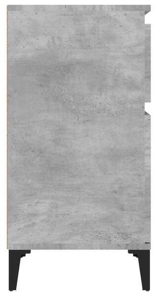Betonszürke éjjeliszekrény 40 x 35 x 70 cm