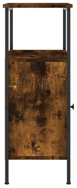 2 db füstös tölgy színű éjjeliszekrény 41 x 31 x 80 cm