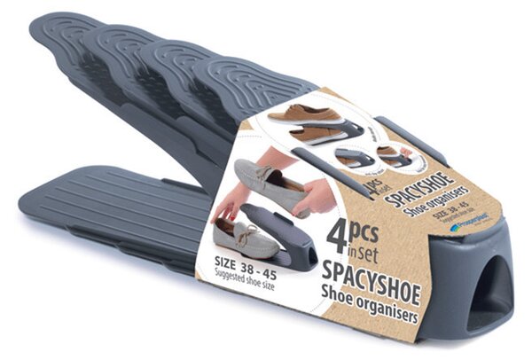 Spacyshoe Cipőrendező Szett 38-45 Antracit, 16db-os csomag