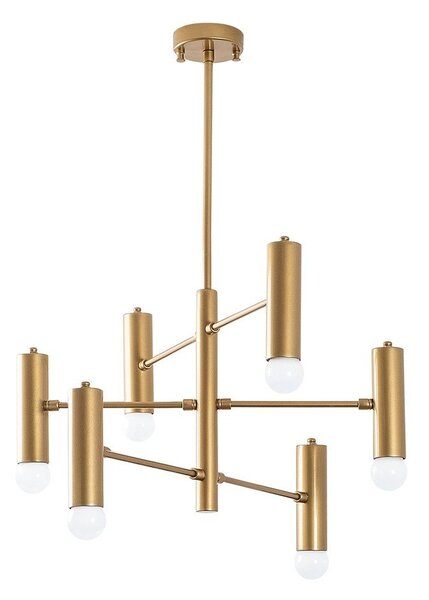 Aranyszínű függőlámpa fém búrával Gharib – Opviq lights