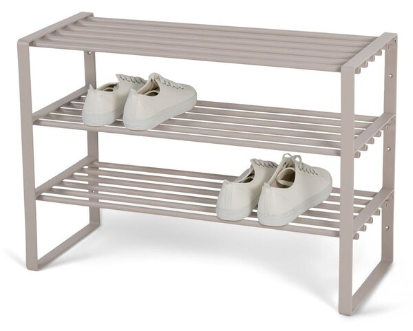 Szürkésbarna fém cipőtartó 70x48,5x29 cm Rex – Spinder Design