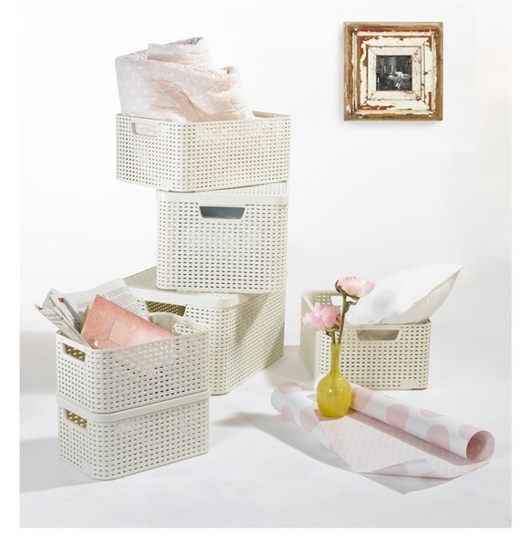 Style szürke tárolókosár, 18 l - Curver