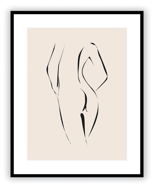 Nude Line III kép 40 x 50 cm