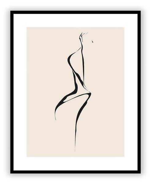 Nude Line II kép 40 x 50 cm