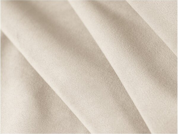 Bézs kárpitozott franciaágy tárolóhellyel, ágyráccsal 200x200 cm Kelp – Micadoni Home