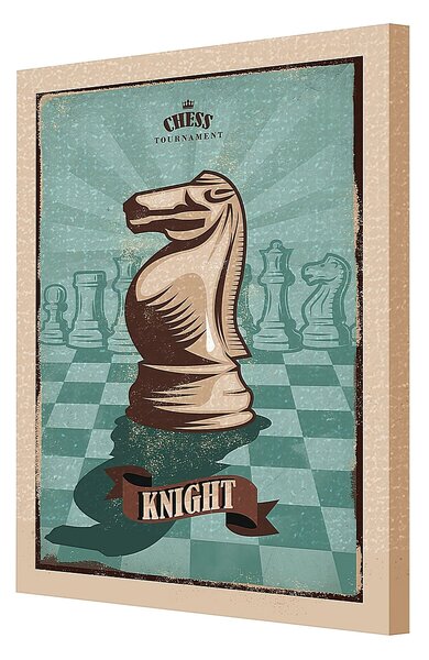 Vintage Chess I vászonkép