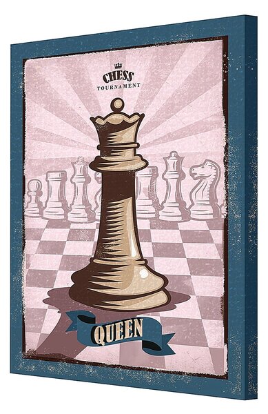 Vintage Chess II vászonkép