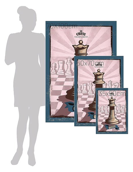 Vintage Chess II vászonkép