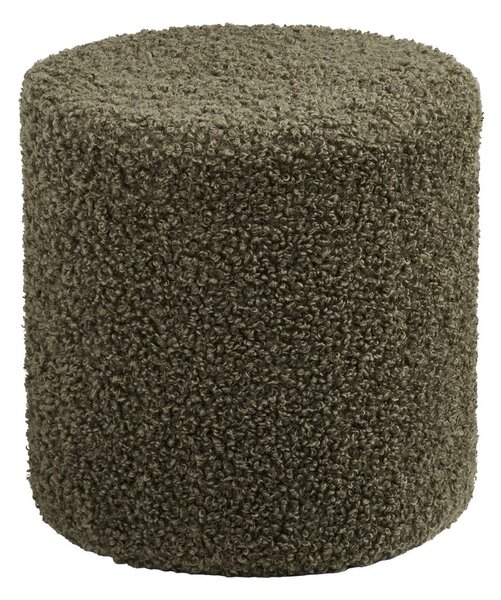 Zöld buklé puff Ejby – House Nordic