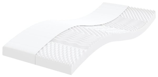 Sötétszürke kihúzható szövet heverő matracokkal 90 x 190 cm