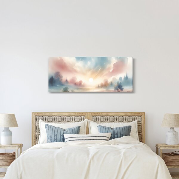 Kép - Elegáns tájkép (120x50 cm)