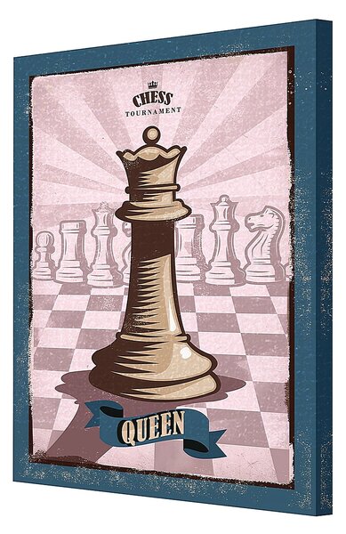 Vintage Chess II vászonkép