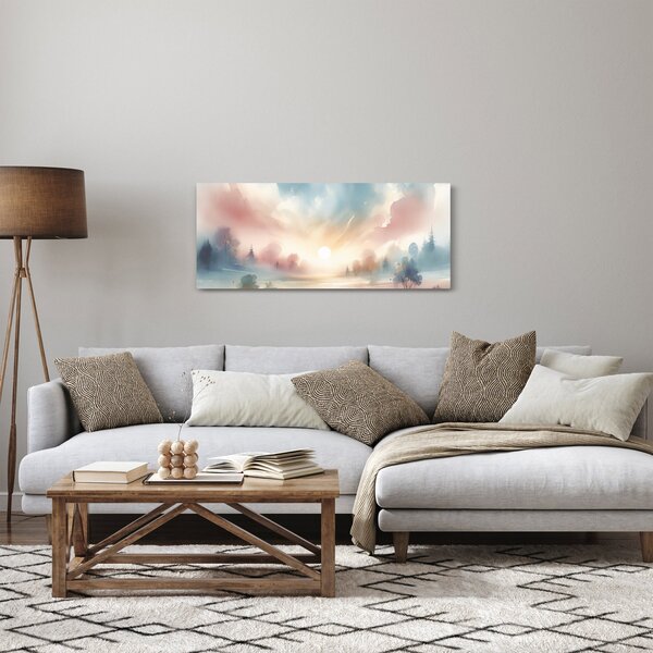 Kép - Elegáns tájkép (120x50 cm)