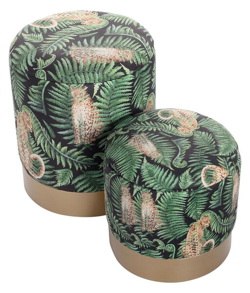Wild Cat arany puff szett - 2 db