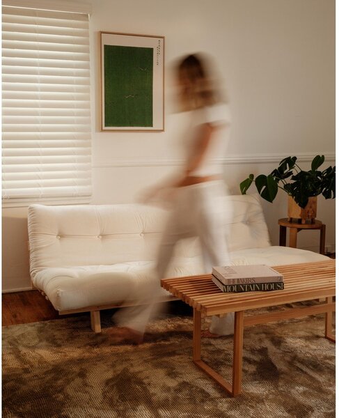 Sárga kordbársony kanapé 200 cm Lean – Karup Design