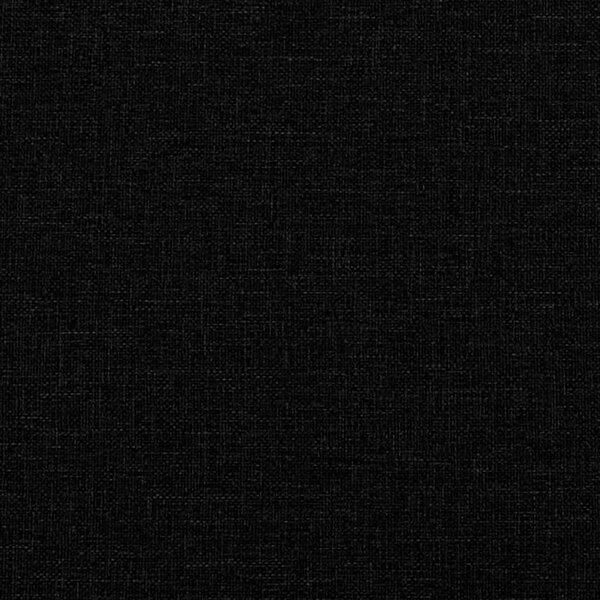 Fekete szövetfotel 63 x 76 x 80 cm