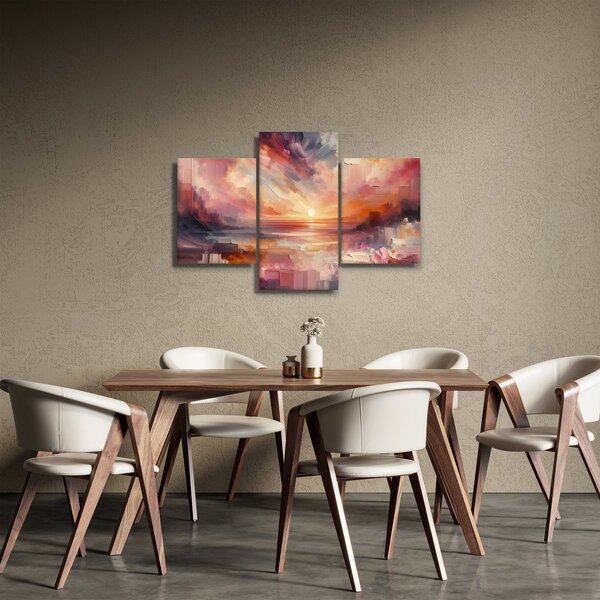 Kép - Festett alkonyat (90x60 cm)