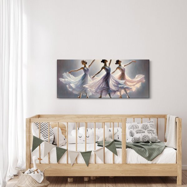 Kép - Három balerina (120x50 cm)