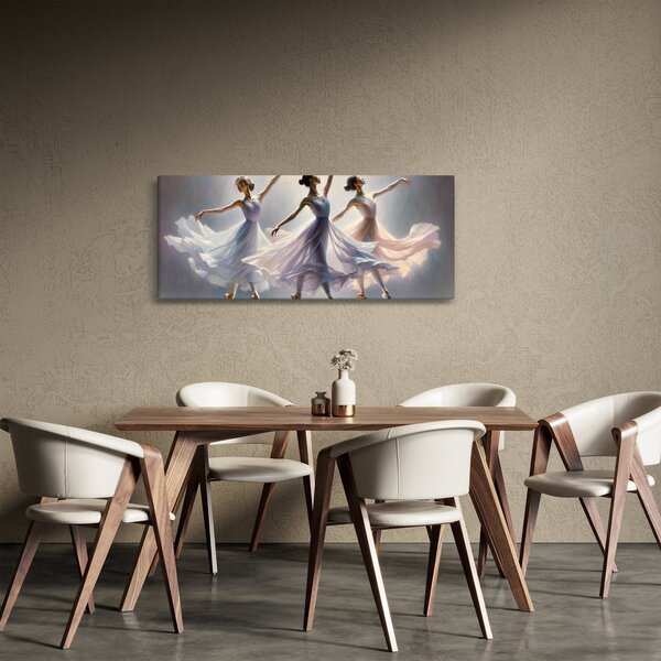 Kép - Három balerina (120x50 cm)
