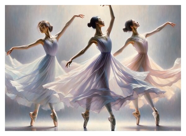 Kép - Három balerina (70x50 cm)