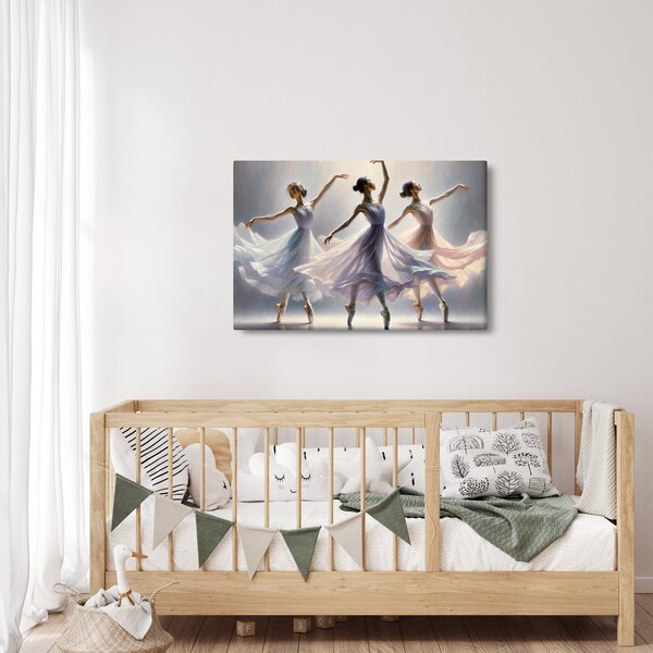 Kép - Három balerina (90x60 cm)