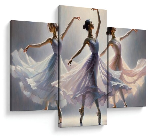 Kép - Három balerina (90x60 cm)
