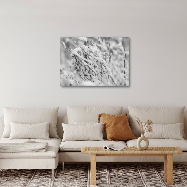 Kép - Havas ágak (70x50 cm)