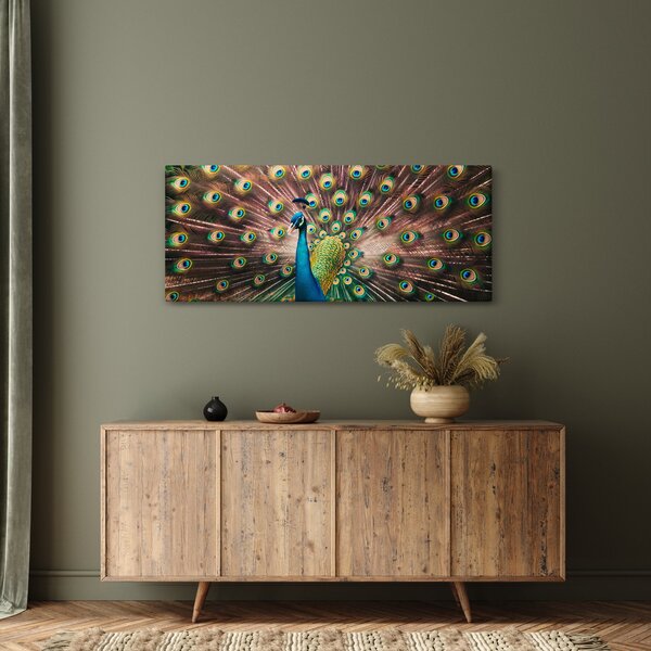 Kép - Páva (120x50 cm)