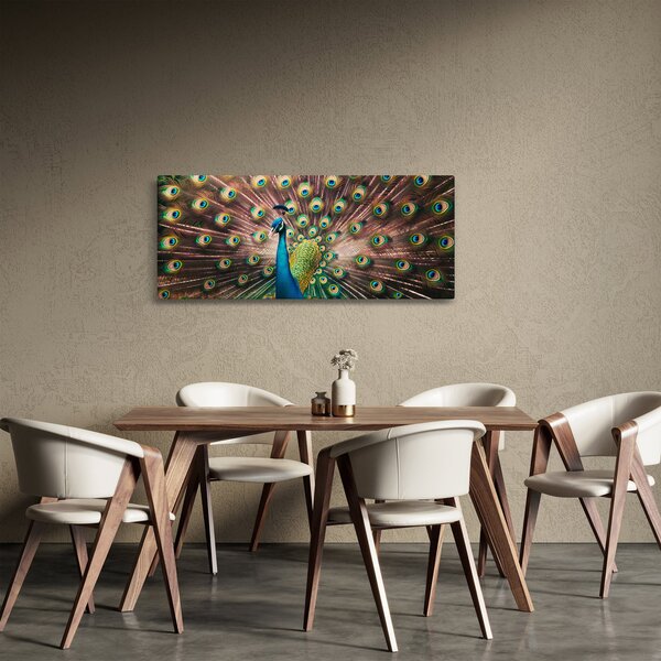 Kép - Páva (120x50 cm)