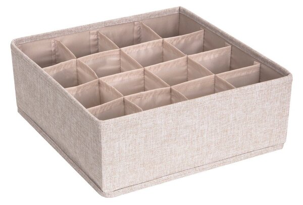 Drawer bézs fiókrendszerező 16 rekesszel - Bigso Box of Sweden
