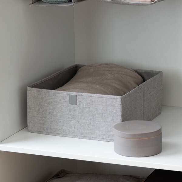 Oxford szürke tárolódoboz, 56 x 36 cm - Compactor