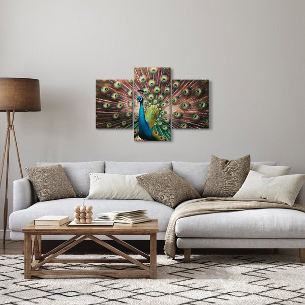 Kép - Páva (90x60 cm)
