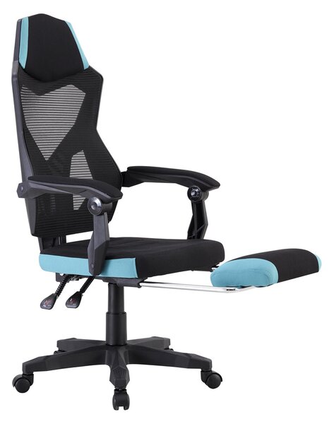 TEM-Jorik NEW gamer szék lábtartóval