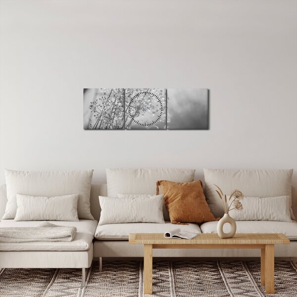 Kép - Mező az eső után (órával) (90x30 cm)